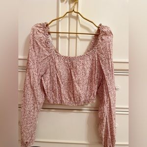 Show Me Your Mumu XL long sleeve floral top